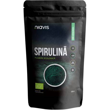 Spirulina, Pulbere Ecologica/BIO x 125g Niavis
