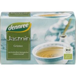 Ceai verde Jasmin x 20 plicuri bio, 30g Dennree