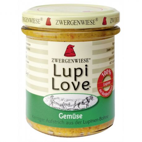 Lupi Love crema tartinabila din lupin si legume x 165g Zwergenwiese
