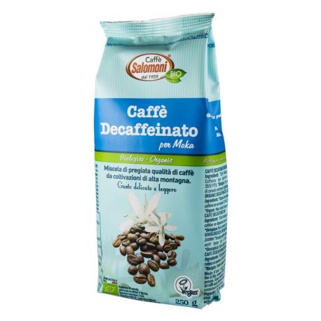 Cafea BIO decofeinizata x 250g Salomoni