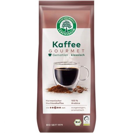 Cafea macinata Gourmet Clasic 100 % Arabica, BIO x 500g Lebensbaum