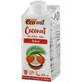 Lapte de cocos bio natur fara gluten x 200ml Ecomil