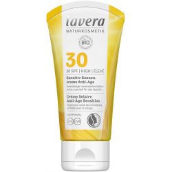 Crema bio sensivite anti ageing cu protectie solara LSF30 x 50ml Lavera