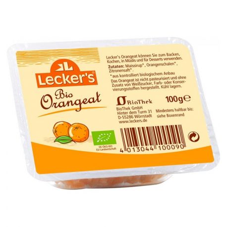 Coaja de portocale bio x 100g Lecker's