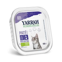 Hrana bio cu carne pui si curcan pentru pisici x 100g Yarrah