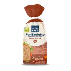 Paine integrala feliata fara gluten Panbauletto x 300g Nutrifree