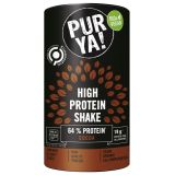 Pulbere bio pentru shake proteic cu cacao, 64% proteina, 480g Pur Ya