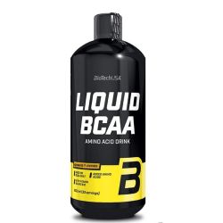 Liquid BCAA, portocala, 1000ml Biotech USA
