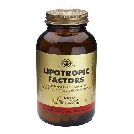 Lipotropic Factors x 100tb. Solgar