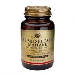 Extract de ciuperci Reishi Shiitake Maitake x 50cps Solgar