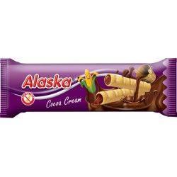 Pufuleti de porumb umpluti cu crema de cacao fara gluten x 18g Alaska