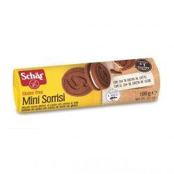 Mini Sorrisi - Biscuiti fara gluten cu crema de lapte si cacao x 100g Dr Schar